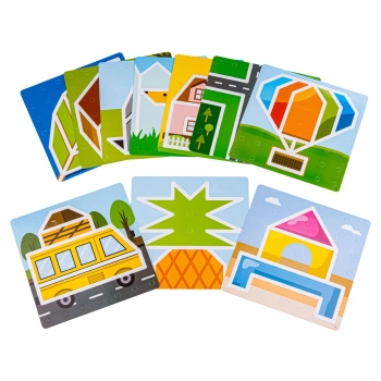 Edukacyjna Gra Zręcznościowa Układanka Kolorowe Gumki Sznurek Hook Picture Game Karty