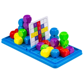 Logiczna Gra Na Refleks Klocki Karty Fiszki Two Player Game DWÓCH GRACZY