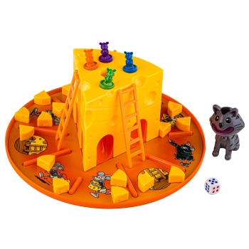 Rodzinna Gra KOT I MYSZY Złap Ser, Drabinki, Cat & Mouse  