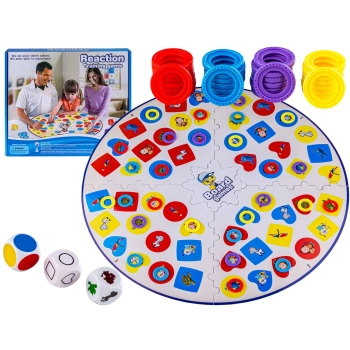 Gra Na Refleks SZYBKIE REAKCJE Bystre Oczko Logiczna Na Spostrzegawczość Reaction training game Przecena 1