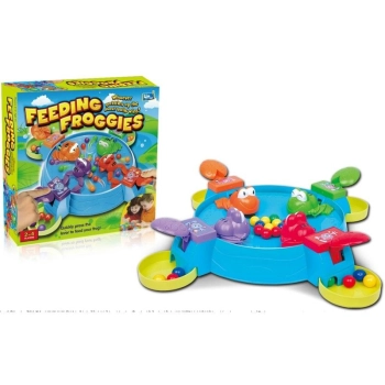 Gra Planszowa Karmienie Żabek, Głodne Żabki Jak Hipcie Feeding Froggies