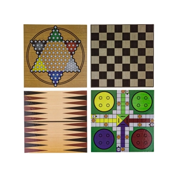 8w1 Gra Szachy Warcaby Chińczyk Zestaw Gier Planszowych