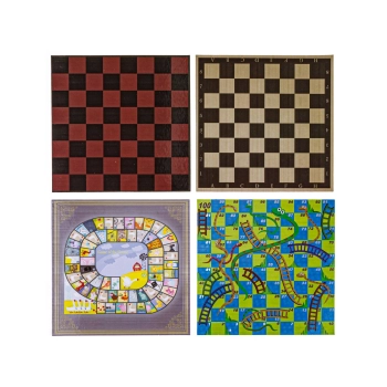 8w1 Gra Szachy Warcaby Chińczyk Zestaw Gier Planszowych