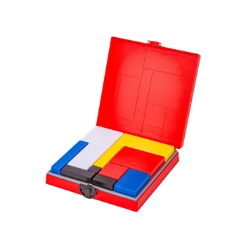 Logiczna gra zręcznościowa IQ Puzzle, Układanka, Łamigłówka, Kolorowe klocki