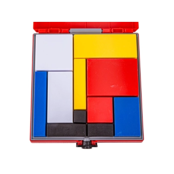 Logiczna gra zręcznościowa IQ Puzzle, Układanka, Łamigłówka, Kolorowe klocki