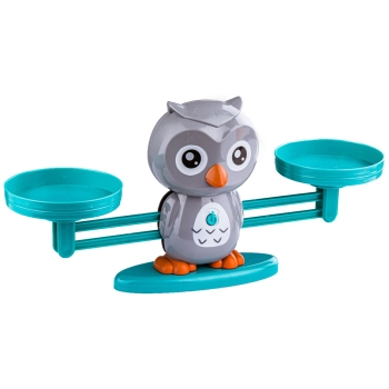 Gra Nauka Liczenia - Równoważnia Waga Szalkowa Sówka Sowa - Owl Balance
