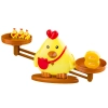 Gra Nauka Liczenia - Równoważnia Waga Szalkowa Kurczak - Chick Balance