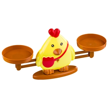 Gra Nauka Liczenia - Równoważnia Waga Szalkowa Kurczak - Chick Balance