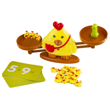 Gra Nauka Liczenia - Równoważnia Waga Szalkowa Kurczak - Chick Balance