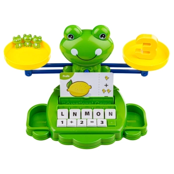 Gra Nauka Liczenia Oraz Angielskiego - Równoważnia Waga Szalkowa Żabka Żaba - Frog Balance