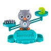 Gra Nauka Liczenia Oraz Angielskiego Fiszki - Równoważnia Waga Szalkowa Sówka Sowa - Owl Balance