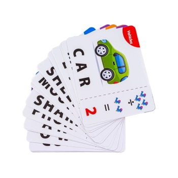 Gra Nauka Liczenia Oraz Angielskiego Fiszki - Równoważnia Waga Szalkowa Sówka Sowa - Owl Balance