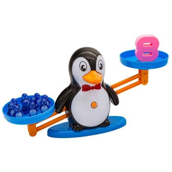 Gra Nauka Liczenia - Równoważnia Waga Szalkowa Pingwin - Counting Penguins