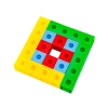 Klocki, Układanka + Karty Gra Logiczna, Nauka Liczenia I Matematyki,