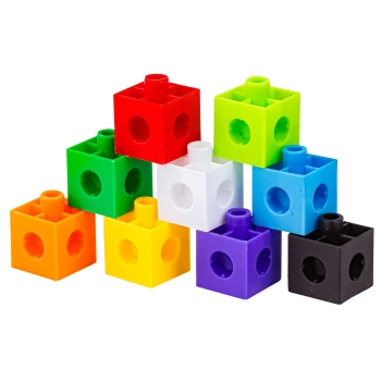 Klocki, Układanka + Karty Gra Logiczna, Nauka Liczenia I Matematyki,