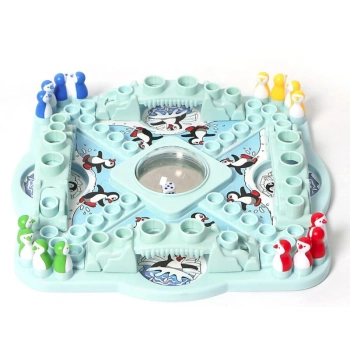 Gra planszowa wyścigi pingwinów chińczyk