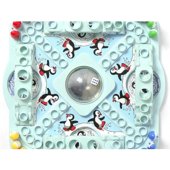 Gra planszowa wyścigi pingwinów chińczyk