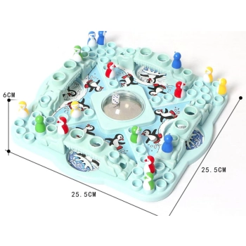 Gra planszowa wyścigi pingwinów chińczyk