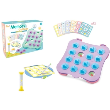 Edukacyjna Gra Memory, Super Na Pamięć, Plansza, Klepsydra, Karty