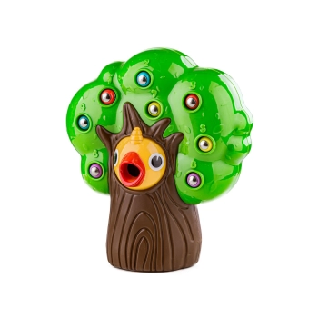 Gra zręcznościowa, Magnetyczny Dzięcioł I Robaczki - DRZEWKO Złap Robaczka NOWA WERSJA