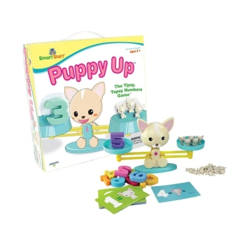 Gra Nauka Liczenia - Równoważnia Waga Szalkowa Pies + Szczenięta - Puppy Up
