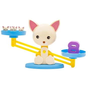Gra Nauka Liczenia - Równoważnia Waga Szalkowa Pies + Szczenięta - Puppy Up