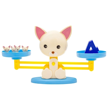 Gra Nauka Liczenia - Równoważnia Waga Szalkowa Pies + Szczenięta - Puppy Up