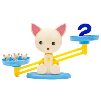 Gra Nauka Liczenia - Równoważnia Waga Szalkowa Pies + Szczenięta - Puppy Up