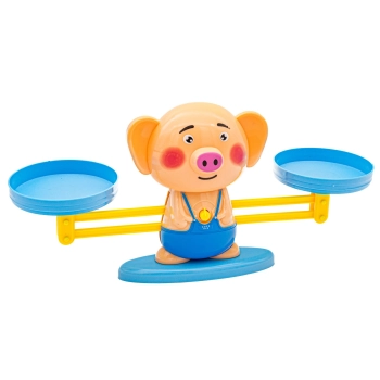 Gra Nauka Liczenia - Równoważnia Waga Szalkowa Świnka - Piggy Balance