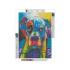 Haft Diamentowy, Obraz, Mozaika Diamentowa Diamond Painting, PIES W KOLORZE 30x40cm