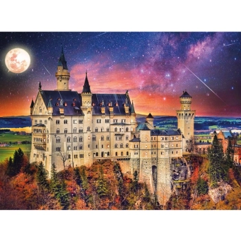 Haft Diamentowy, Obraz, Mozaika Diamentowa Diamond Painting, PIĘKNY ZAMEK 40x30cm