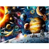 Haft Diamentowy, Obraz, Mozaika Diamentowa Diamond Painting, KOSMONAUTA, PRZESTRZEŃ KOSMICZNA 40x30cm