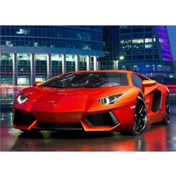 Haft Diamentowy, Obraz, Mozaika Diamentowa Diamond Painting, LAMBORGHINI 40x30cm