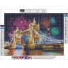 Haft Diamentowy, Obraz, Mozaika Diamentowa Diamond Painting, MOST TOWER BRIDGE 40x30cm