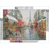 Haft Diamentowy, Obraz, Mozaika Diamentowa Diamond Painting, PARYSKA ULICZKA 40x30cm