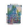 Haft Diamentowy, Obraz, Mozaika Diamentowa Diamond Painting, WILLA Z OGRODEM 30x40cm
