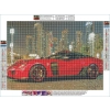 Haft Diamentowy, Obraz, Mozaika Diamentowa Diamond Painting, SPORTOWY SAMOCHÓD WYŚCIGOWY 40x30cm