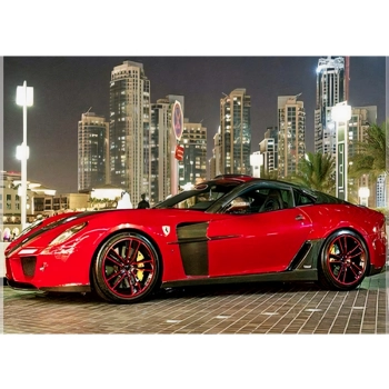 Haft Diamentowy, Obraz, Mozaika Diamentowa Diamond Painting, SPORTOWY SAMOCHÓD WYŚCIGOWY 40x30cm