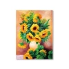 Haft Diamentowy, Obraz, Mozaika Diamentowa Diamond Painting, SŁONECZNIKI 30x40cm