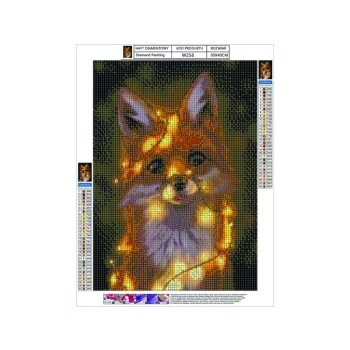 Haft Diamentowy, Obraz, Mozaika Diamentowa Diamond Painting, LISEK 30x40cm