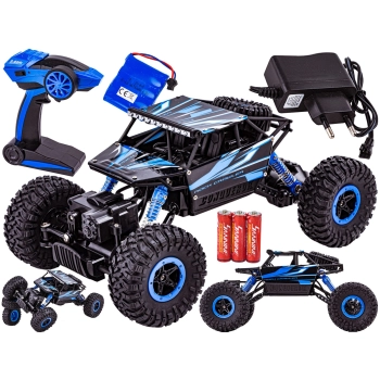 Samochód RC ROCK CRAWLER 2.4GHz 1:18 Niebieski