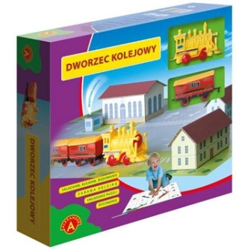 Plansza Do Składania Puzzle Dworzec Kolejowy Alexander