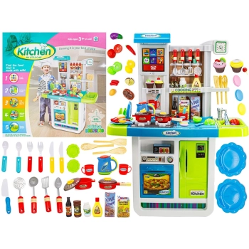 Multifunkcyjna Kuchnia Z Płytą Gazową I Panelem Dotykowym Niebieska Przecena 2