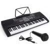 Keyboard Organy 61 Klawiszy Zasilacz Mikrofon MK-2106 Przecena 5