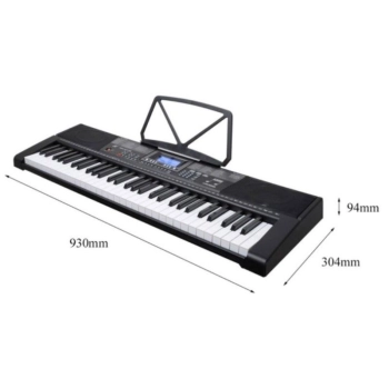 Keyboard MK-2115 Organy, 61 Klawiszy, Zasilacz, Podświetlane Klawisze