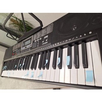 Keyboard MK-2115 Organy, 61 Klawiszy, Zasilacz, Podświetlane Klawisze Przecena 2
