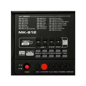 Keyboard Organy 61 Klawiszy Zasilacz MK-812