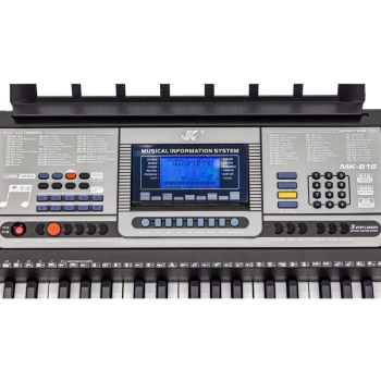 Keyboard Organy 61 Klawiszy Zasilacz MK-816 Z Funkcją Nauki Gry Przecena 3
