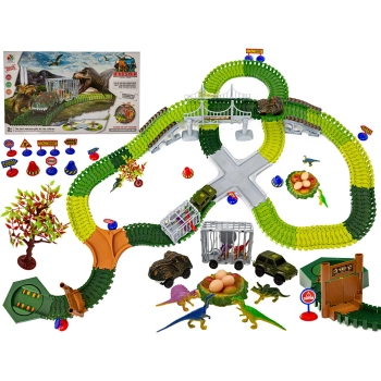 Duży Tor Samochodowy Wyścigowy - Park Dinozaurów 240 El