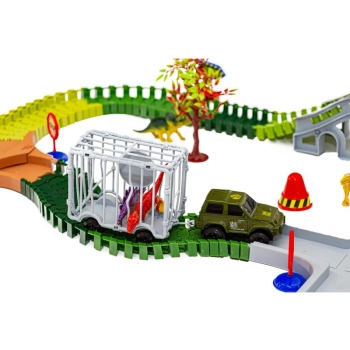 Duży Tor Samochodowy Wyścigowy - Park Dinozaurów 240 El